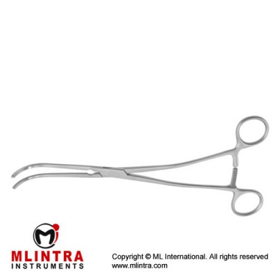 Cooley Atrauma Multipurpose Vascular Clamp Stainless Steel, 28.5 cm - 11 1/4"